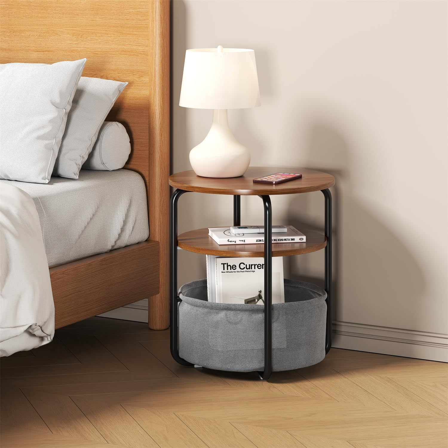 Luxury Bags Tier - Petite table d'appoint ronde à 3