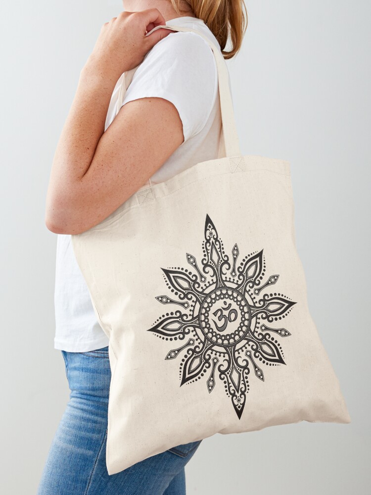 Luxury Yoga Bags - Sac fourre-tout Intricate Yoga Om Star,