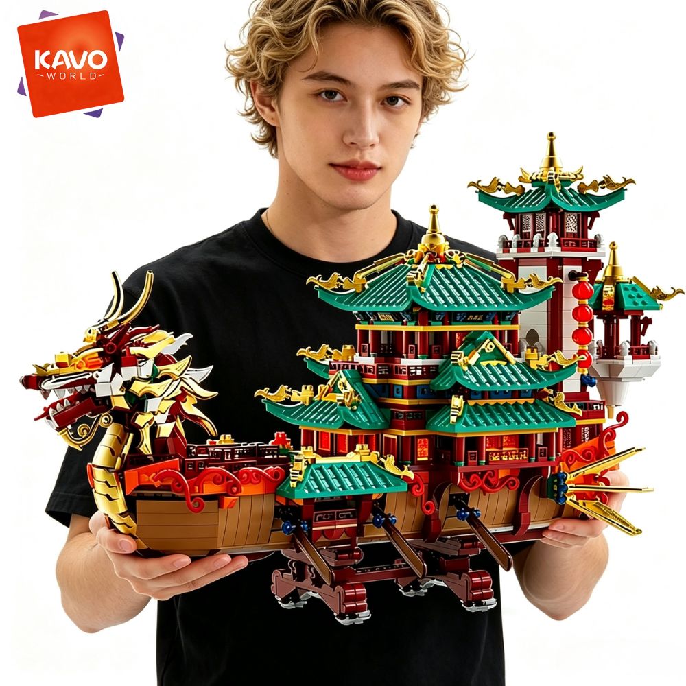 Luxury Bags From China - KAVOWORLD 2453 pièces Blocs de construction