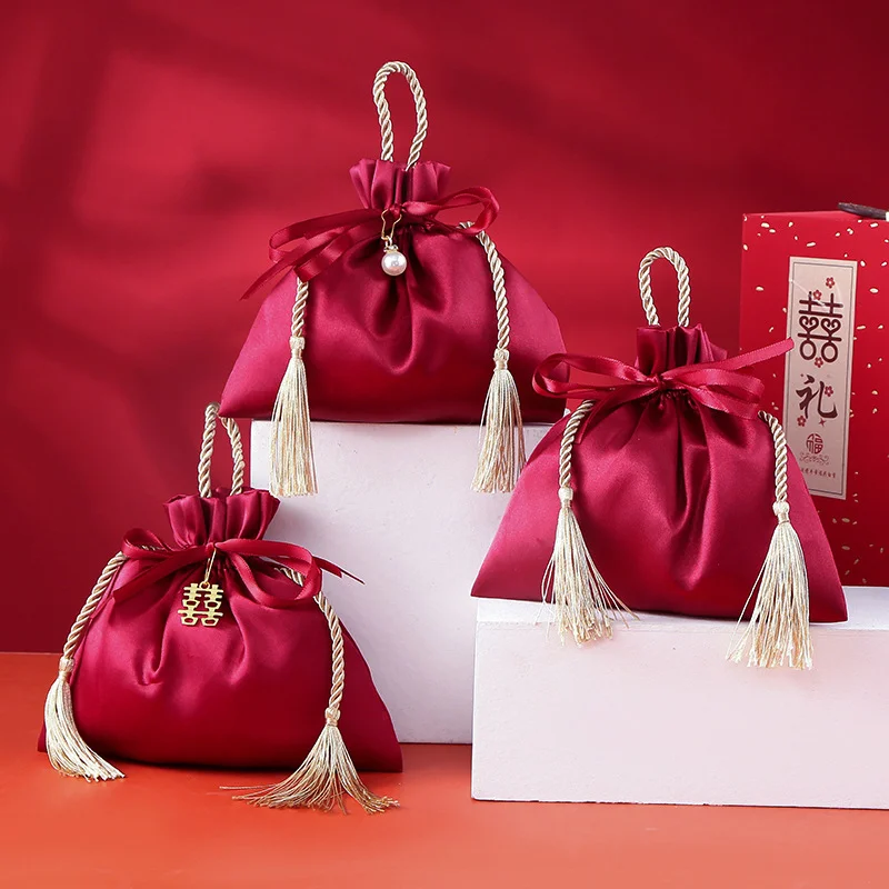 Luxury Bags From China - Sac cadeau en poudres de velours