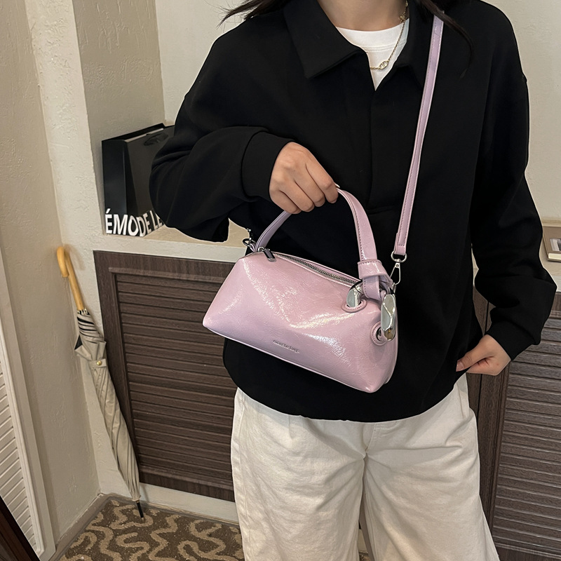 Sac à main bandoulière pour fe - Top Handle Patent Bag avis et prix