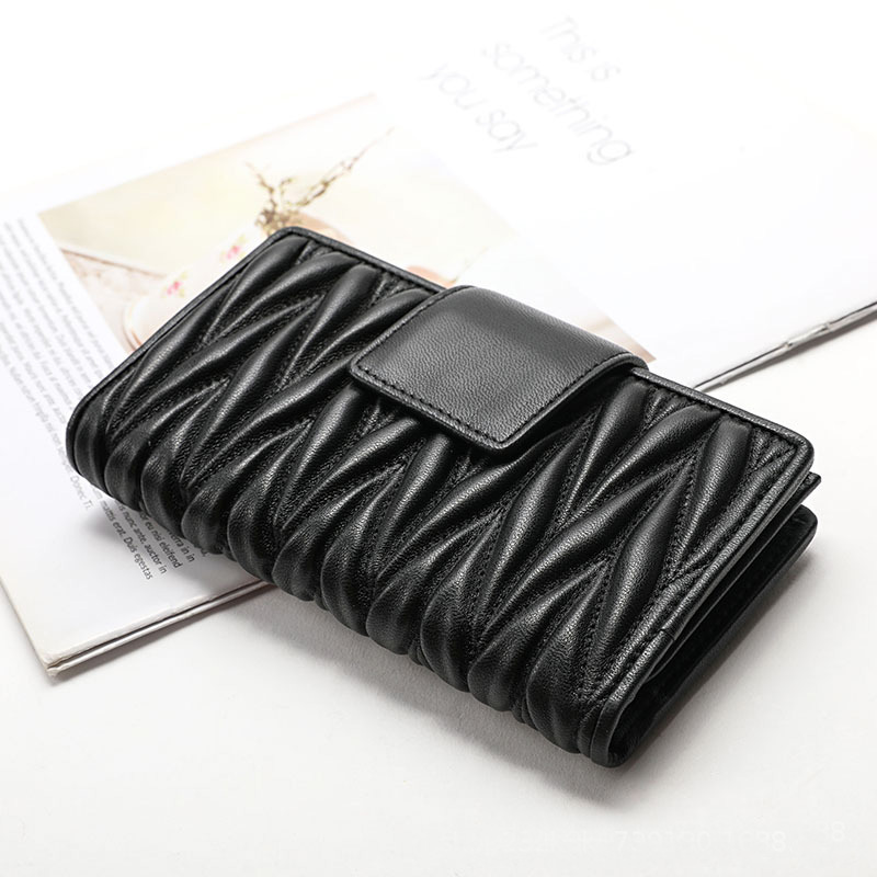Portefeuille en cuir véritable - Luxury Quilted Bags avis et prix