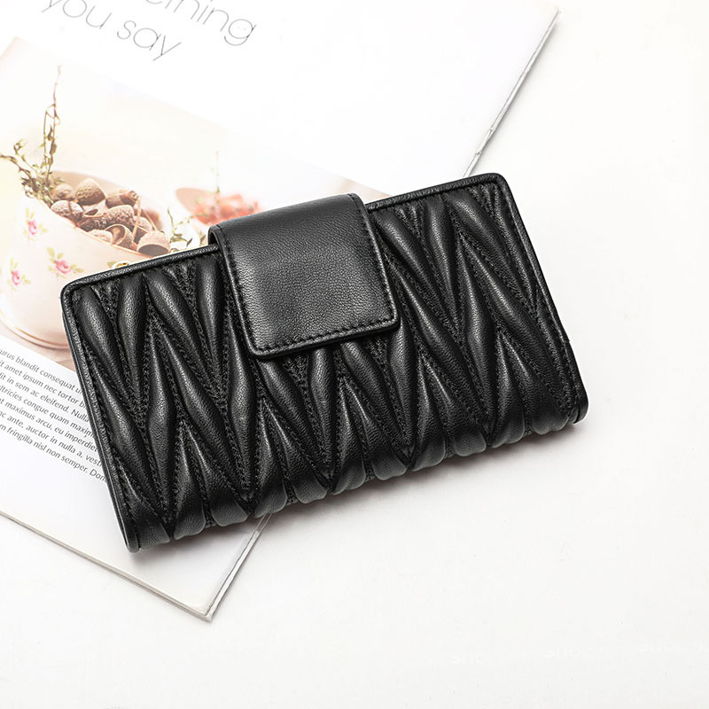 Portefeuille en cuir véritable - Luxury Quilted Bags avis et prix