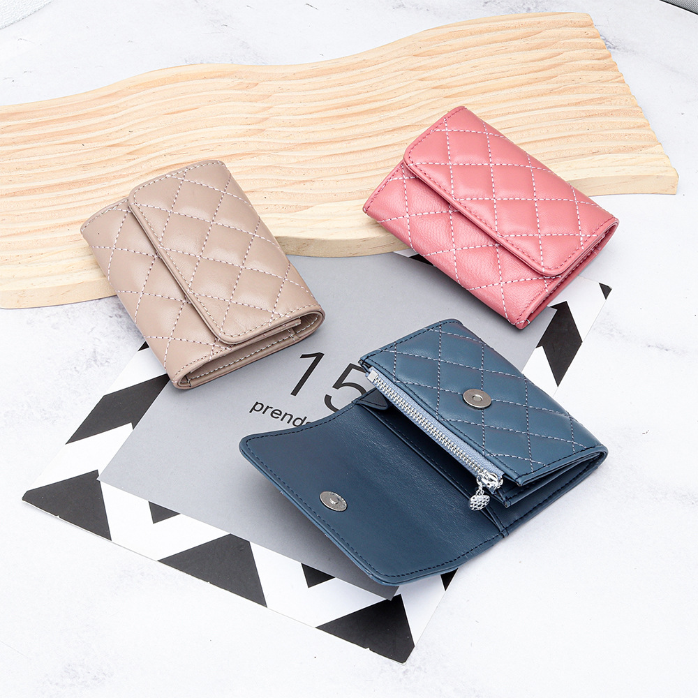Porte-cartes matelassé en peau - Luxury Quilted Bags avis et prix
