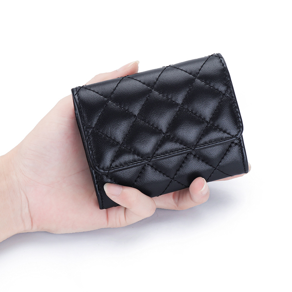 Porte-cartes matelassé en peau - Luxury Quilted Bags avis et prix