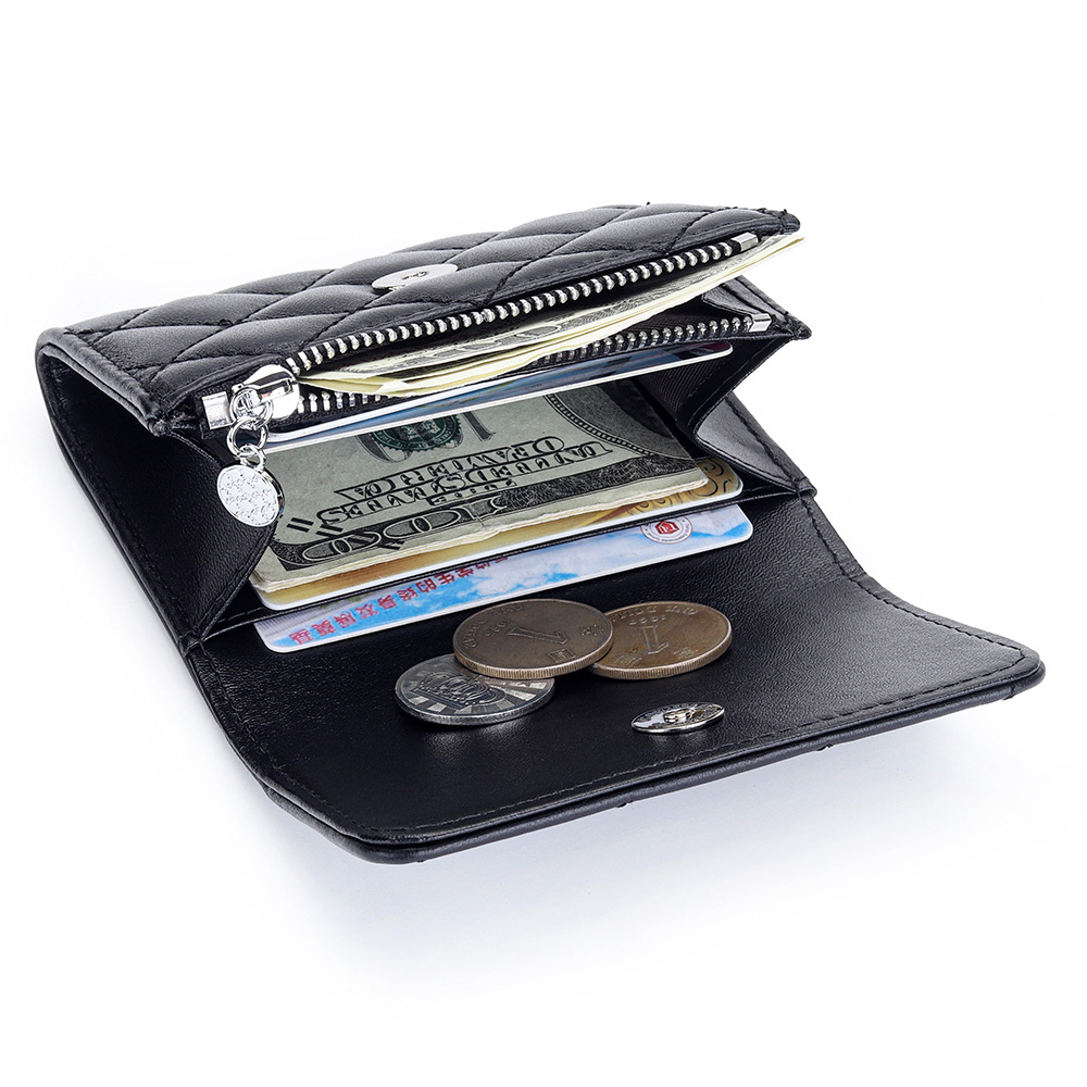 Porte-cartes matelassé en peau - Luxury Quilted Bags avis et prix