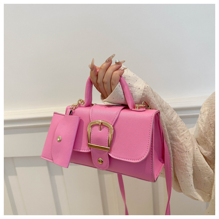 Sac à main Barbie rose mini en - Top Handle Patent Bag avis et prix