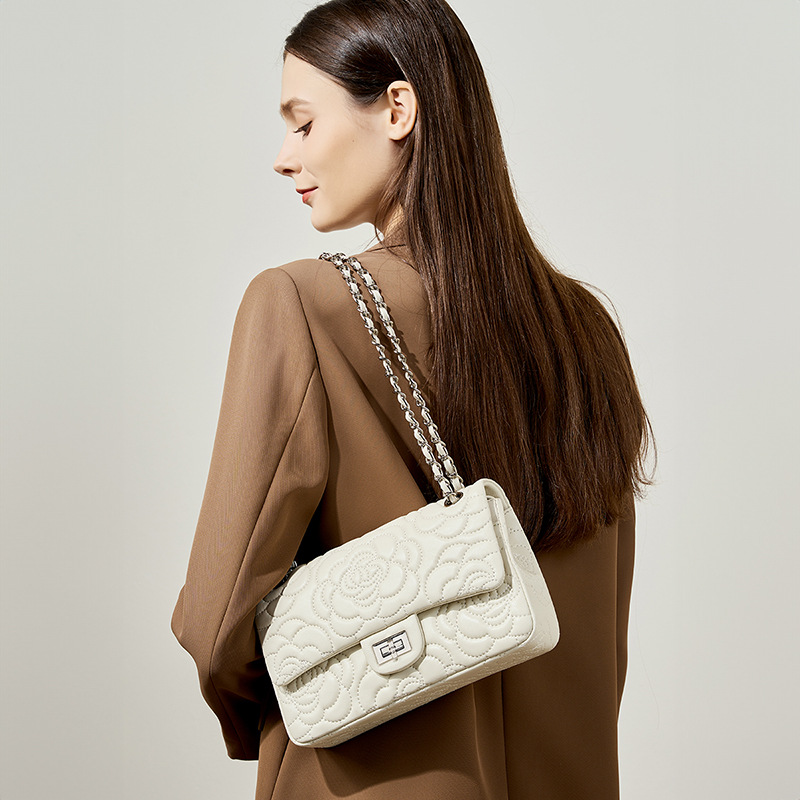 Sac à bandoulière en peau d'ag - Luxury Quilted Bags avis et prix